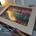 Bangle Trunk Box (180 Bangles + 33 Ghungroo Bangles + Light)