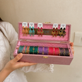 Premium Bangle box With Colorful Jhumkas ( 60 Diamond Bangles + 10 Ghungrro Bangles + 5 colorful Jhumka )