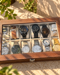 Premium 12 Men's Watches Set with Luxury Box