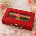 Viral Diamond Bangle Box With Name ( 120 Diamond Bangles + 20 Ghungroo Bangles )