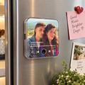 Custom Music Fridge Magnet with Photo