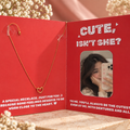 Necklace Mirror Card For Her