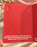 Necklace Mirror Card For Her