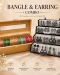 16 Trending Jhumka With 60 Diamond Bangles + 10 Ghungroo Bangles Combo