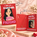 Necklace Mirror Card For Her