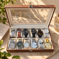 Premium 12 Men's Watches Set with Luxury Box