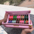 Almirah Bangle Box ( 120 Diamond Bangle + 20 Heavy Ghungroo Bangle )