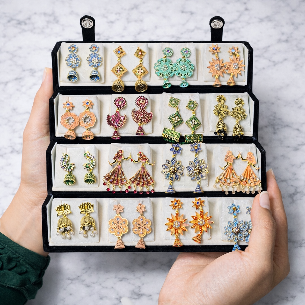 16 Viral Colorful Jhumka Box