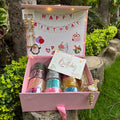 Kashmiri Birthday Hamper For Her ( 144 diamond bangles + 16 ghungroo bangles + 1 set kashmiri jhumka + 1 kashmiri watch + birthday card)