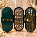 Premium 19-Piece Jewellery Gift Set – 12 Western Earrings, 3 Traditional Jhumkas, 3 Anti-Tarnish Necklaces and 1 Elegant Bracelet