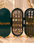 Premium 19-Piece Jewellery Gift Set – 12 Western Earrings, 3 Traditional Jhumkas, 3 Anti-Tarnish Necklaces and 1 Elegant Bracelet