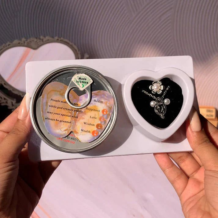 Love Pearl Necklace Set