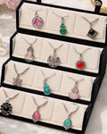 Set Of 12 Oxidized Necklcae With Premium  Jewelry Box