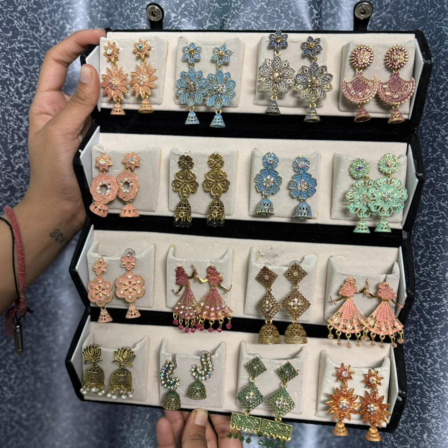 16 Viral Colorful Jhumka Box