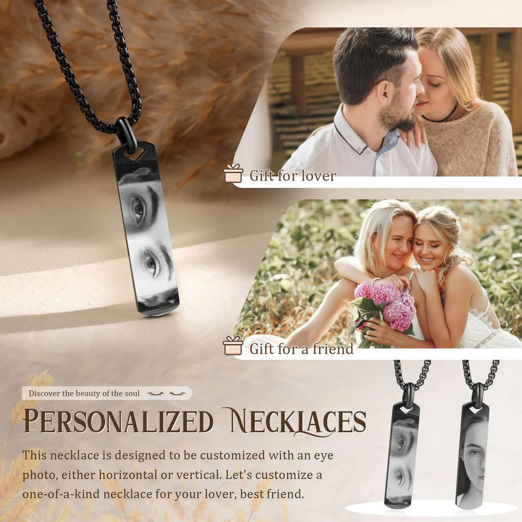 Eye  Photo Necklace